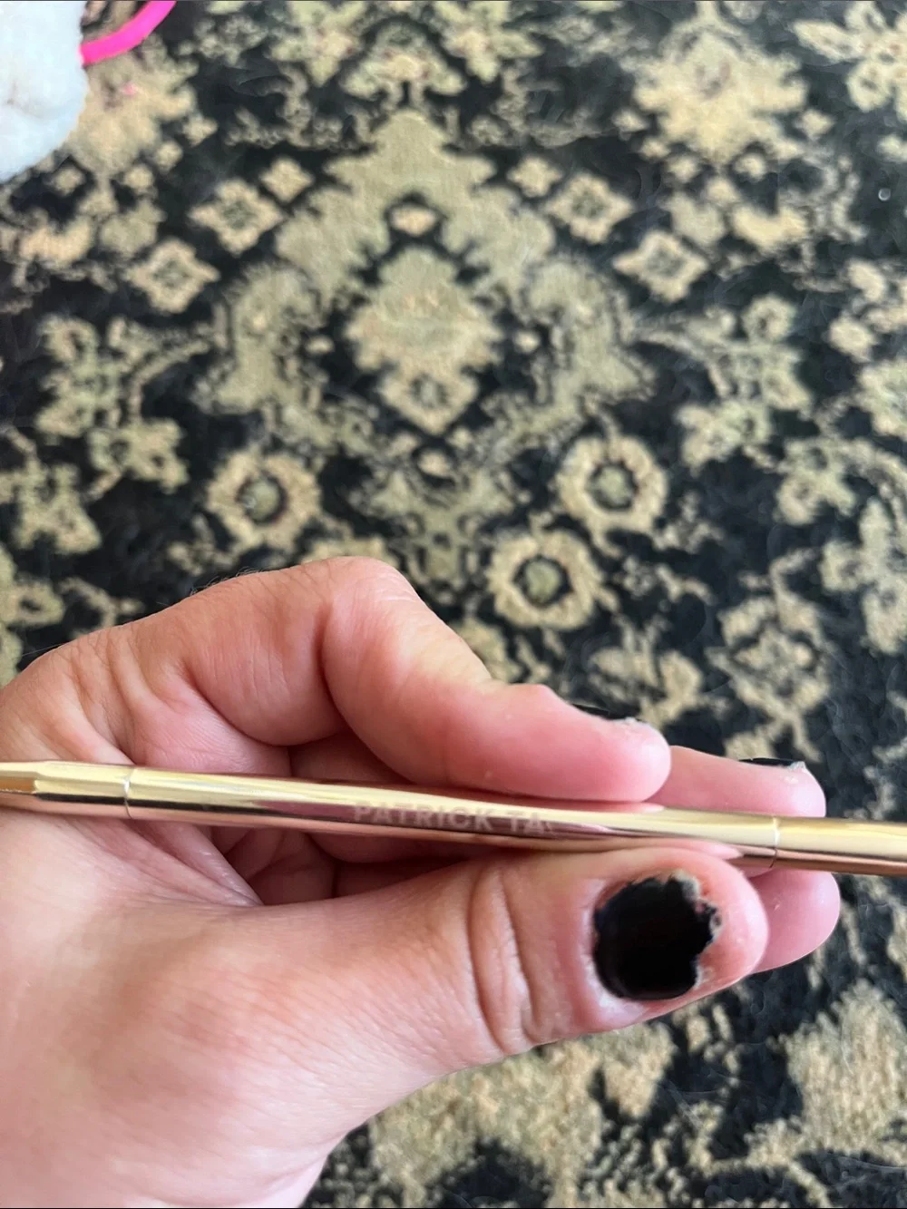 Patrick Ta Rose Gold Lash & Brow Spoolie Wand